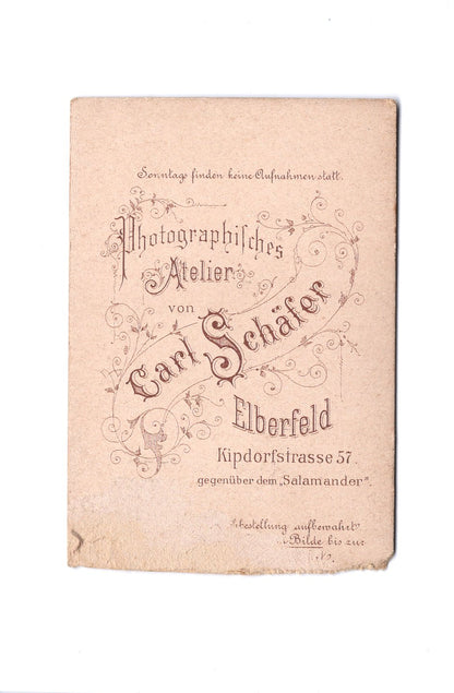 Fotografie Schönes Kinderbild / Baby - Elberfeld 1890er
