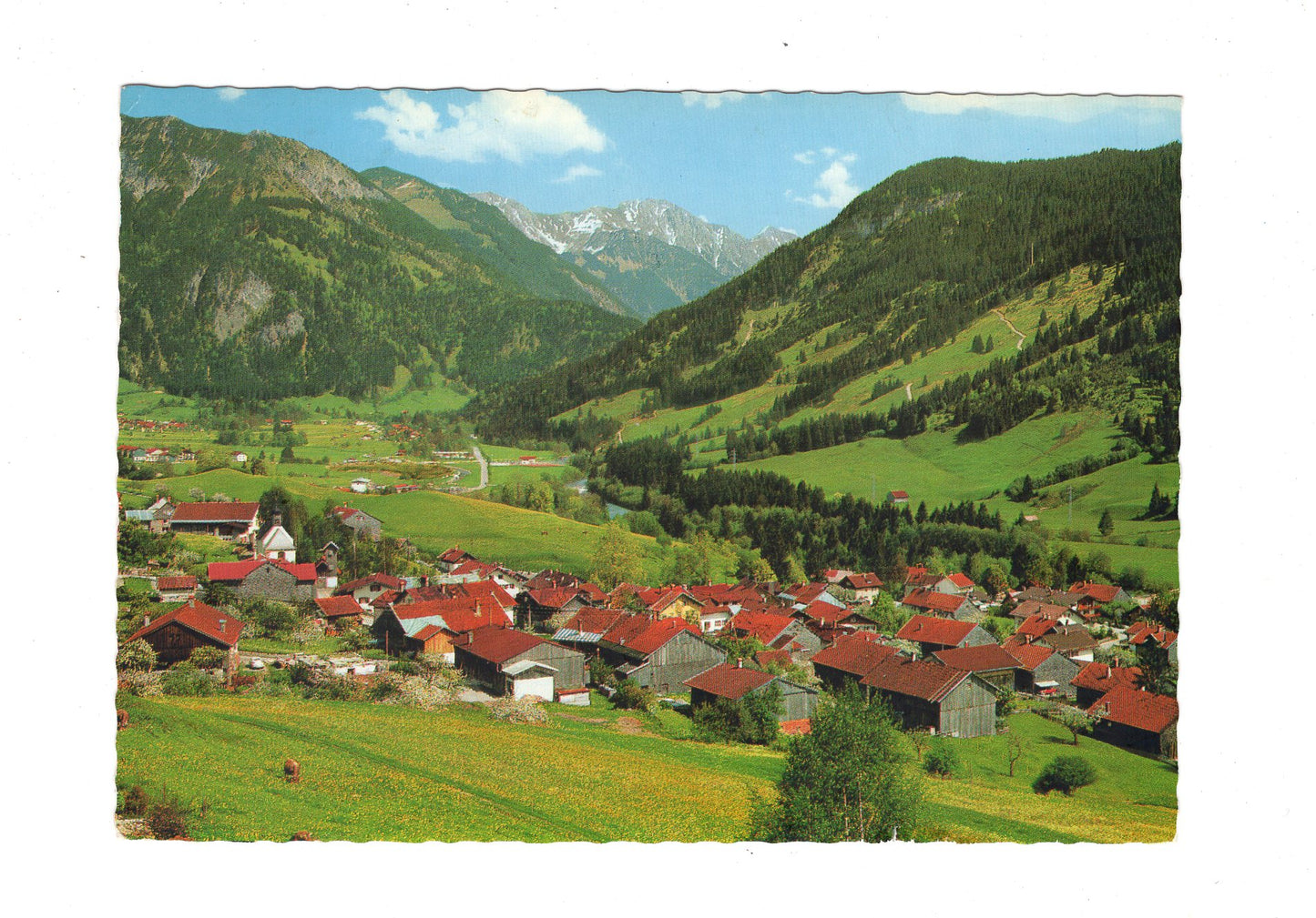 Ansichtskarte Vorderhindelang / Allgäu / H1-57