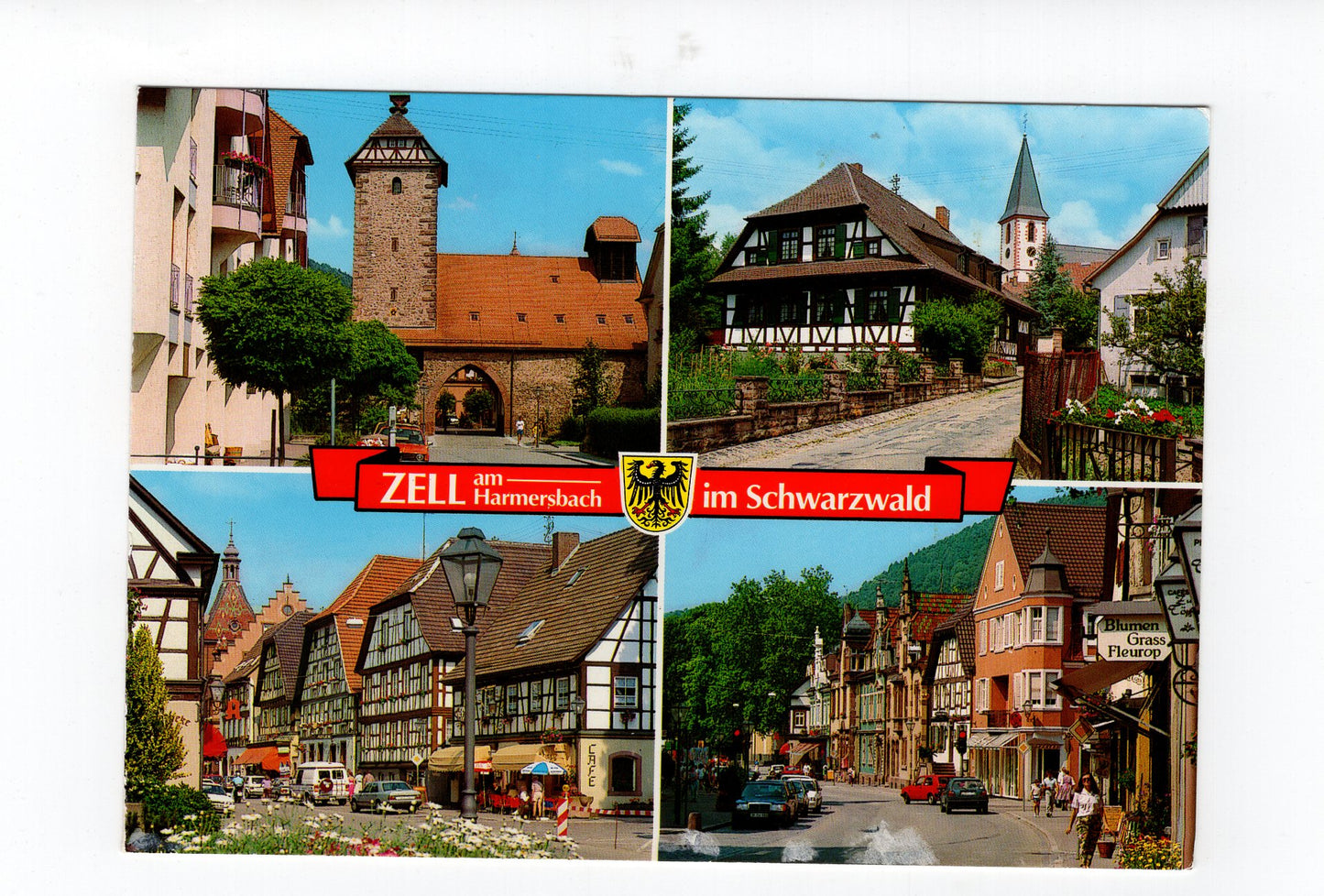 Ansichtskarte Zell am Harmersbach im Schwarzwald