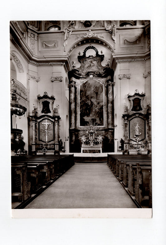Ansichtskarte Klosterkirche Sankt Jakobus / Bad Kissingen