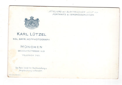 Fotografie Feine Dame - München 1898 / CAB W-28