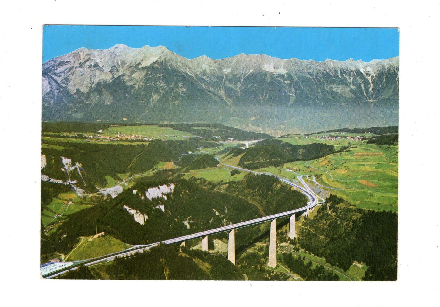 Ansichtskarte Europabrücke / Österreich