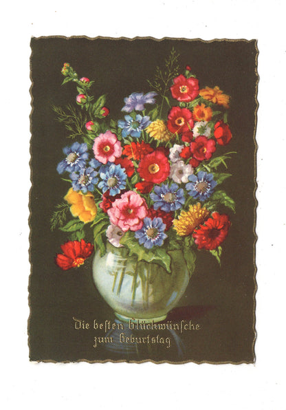 Ansichtskarte Glückwünsche / Glückwunsch zum Geburtstag / L1-59