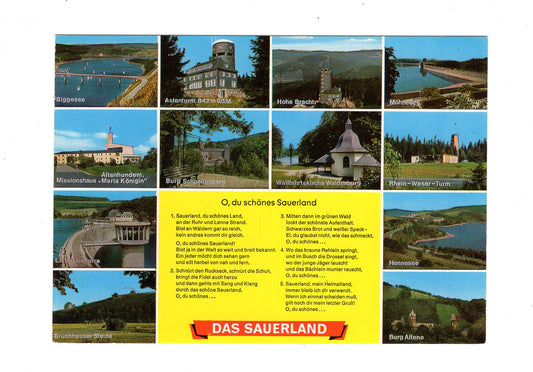Ansichtskarte Das Sauerland / Biggesee / Astenturm +++