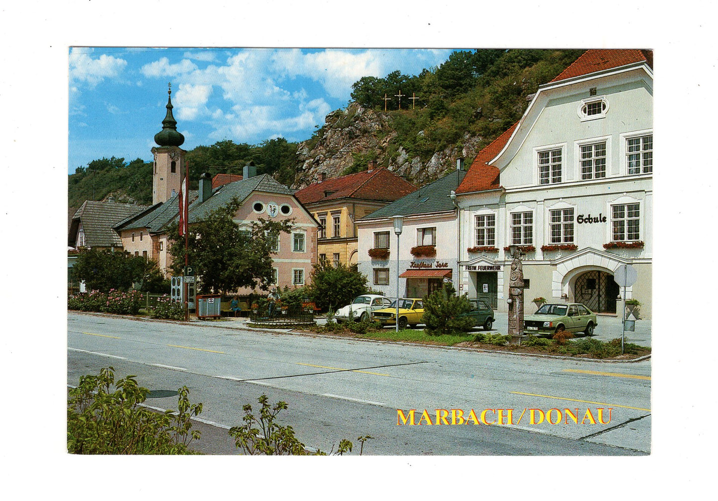 Ansichtskarte Marbach an der Donau / Niederösterreich / Österreich