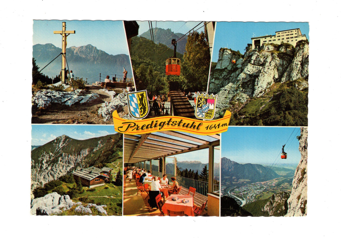 Ansichtskarte Bad Reichenhall / Predigtstuhlbahn