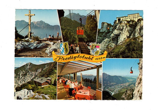 Ansichtskarte Bad Reichenhall / Predigtstuhlbahn