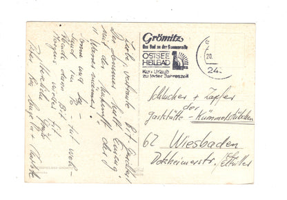 Ansichtskarte Ostseeheilbad Grömitz / Seebrücke / L1-68