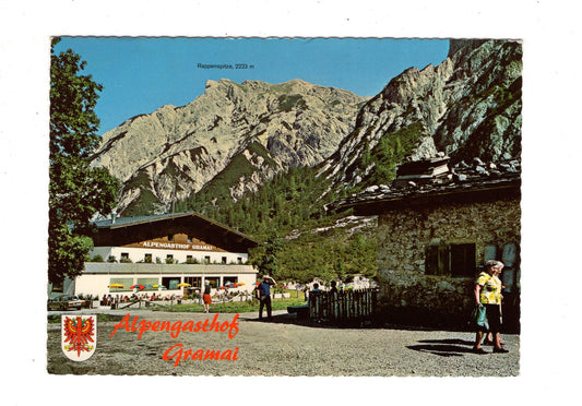 Ansichtskarte Alpengasthof Gramai / Karwendelgebirge / Tirol / Österreich / N1-67