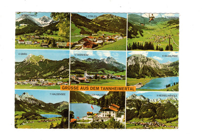 Ansichtskarte Tannheimer Tal / Tirol / Österreich