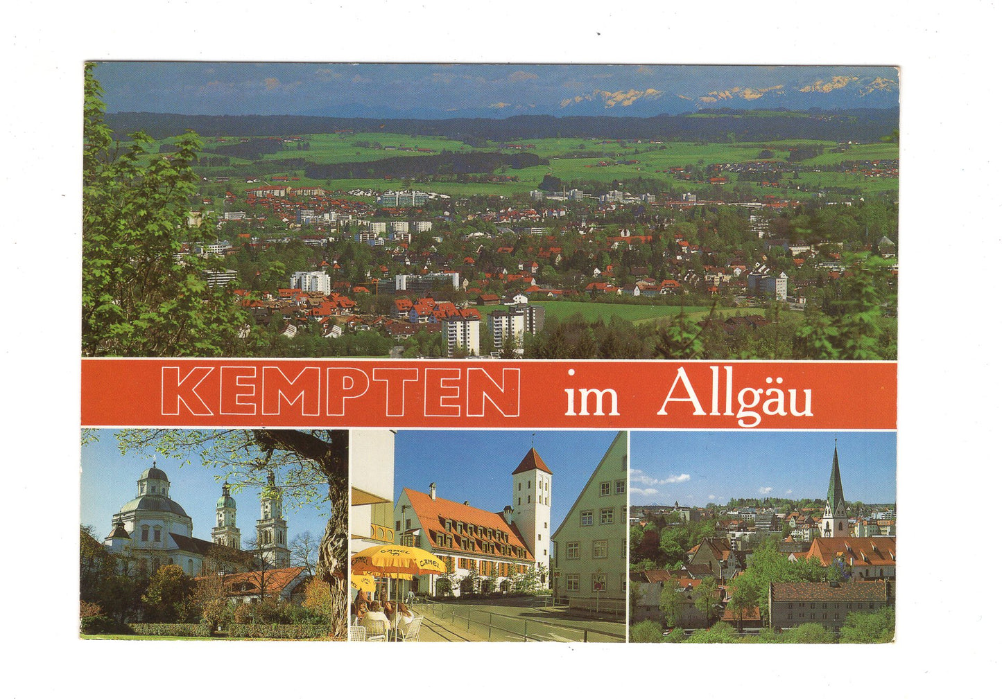 Ansichtskarte Kempten im Allgäu / H1-57
