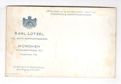 Fotografie Feine Dame - München 1898 / CAB W-28