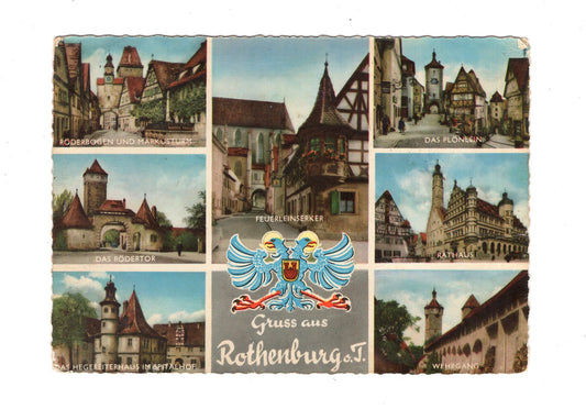 Ansichtskarte Rothenburg ob der Tauber
