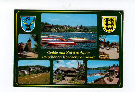 Ansichtskarte Schluchsee im Hochschwarzwald