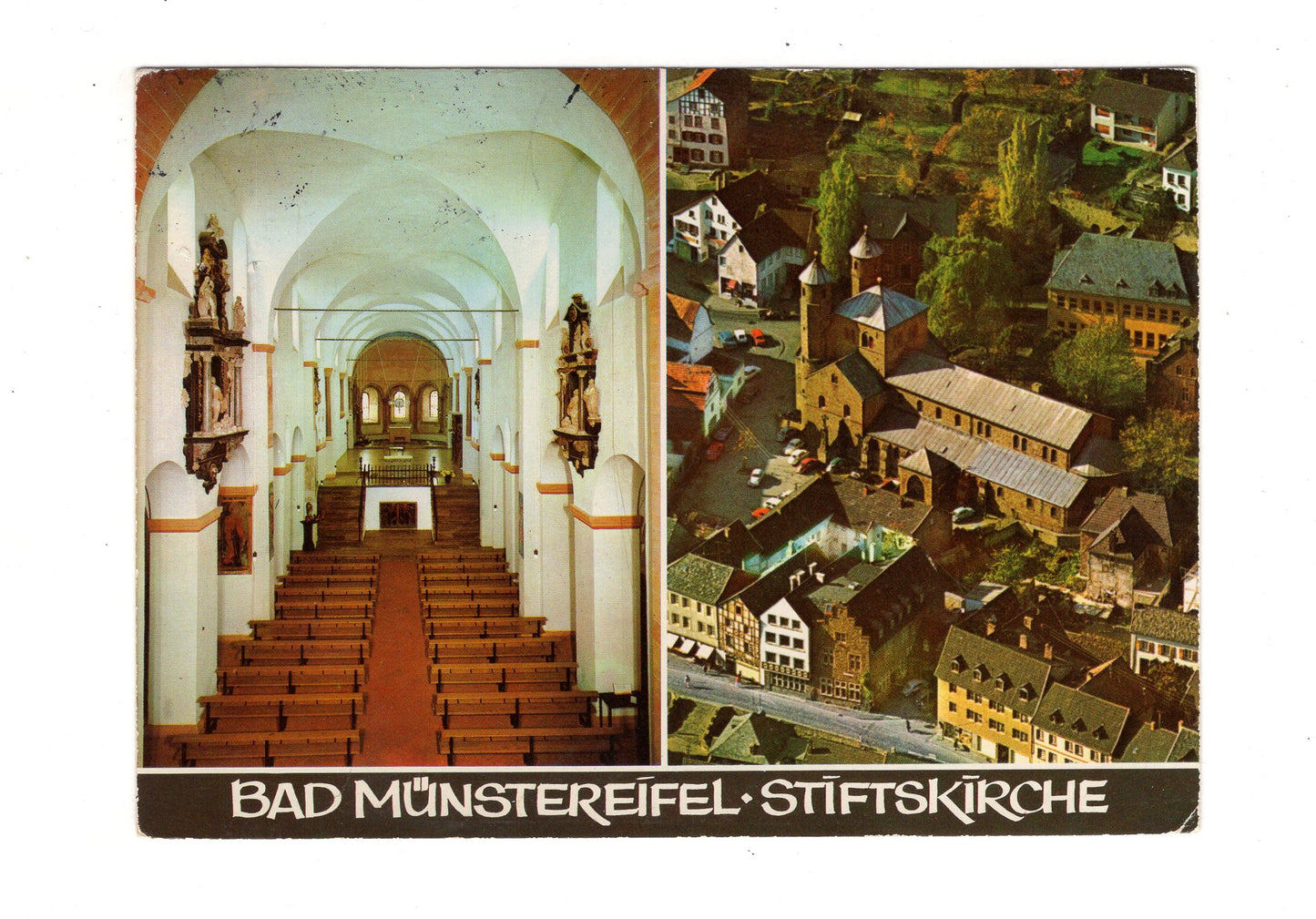 Ansichtskarte Bad Münstereifel / Stiftskirche