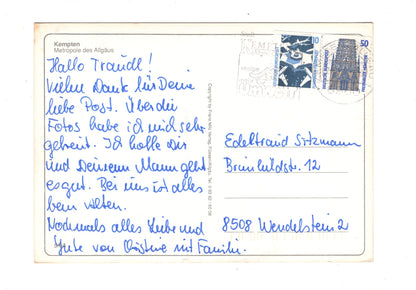 Ansichtskarte Kempten im Allgäu / H1-57