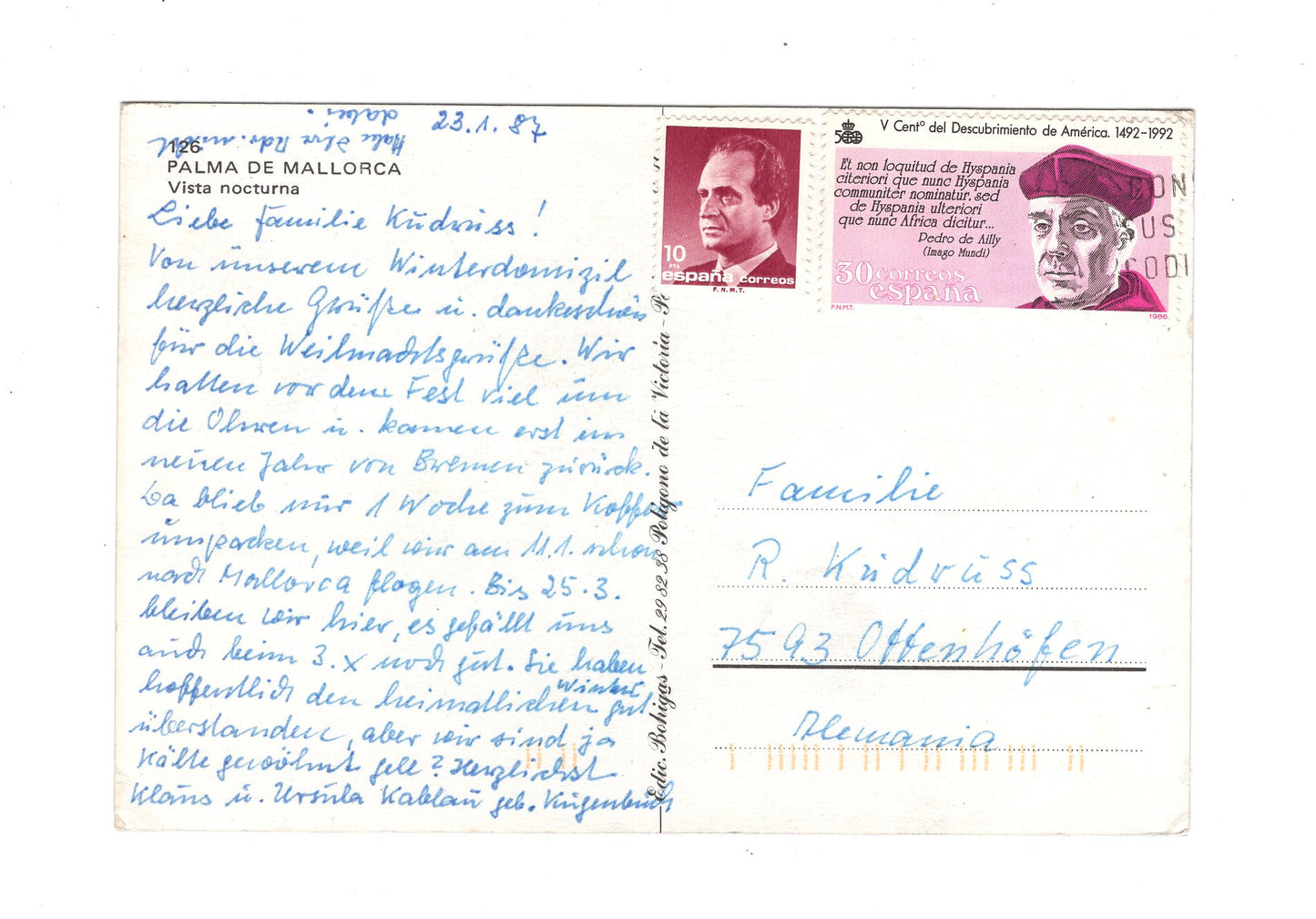 Ansichtskarte Mallorca / Palma de Mallorca / Spanien