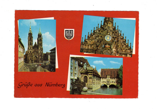 Ansichtskarte Grüße aus Nürnberg / G1-61