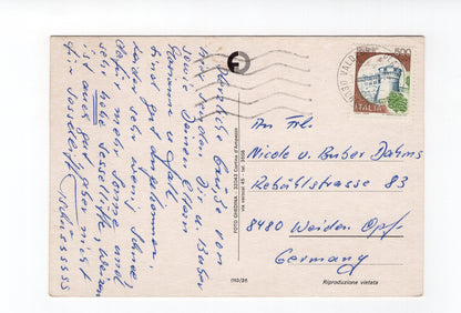 Ansichtskarte Ski Pisten in den Dolomiten / Italien