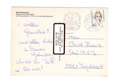 Ansichtskarte Bad Reichenhall mit Hochstaufen