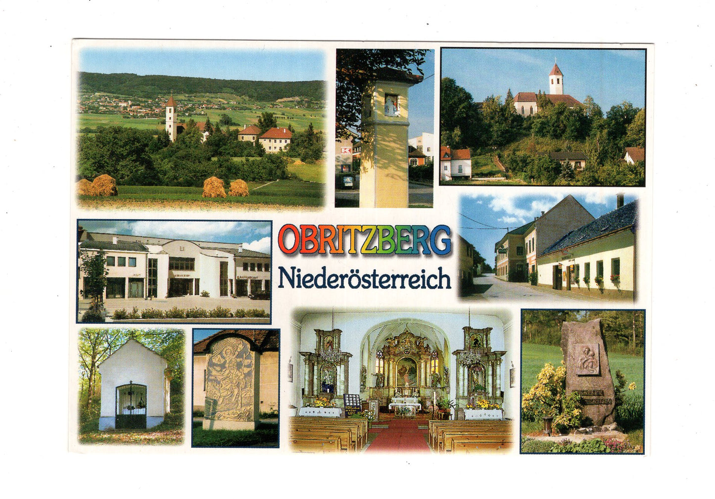 Ansichtskarte Obritzberg / Niederösterreich / Österreich