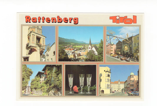 Ansichtskarte Rattenberg / Tirol / Österreich