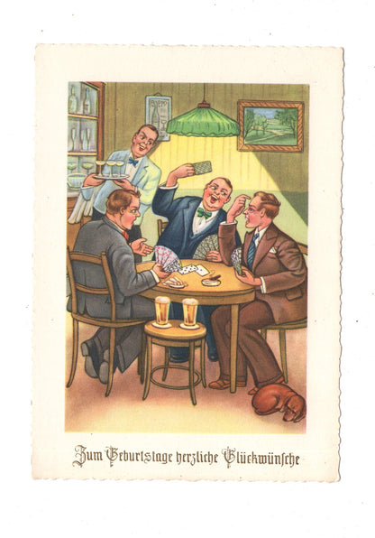 Ansichtskarte Glückwünsche / Glückwunsch zum Geburtstag / L1-59