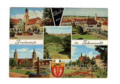 Ansichtskarte Freudenstadt im Schwarzwald / J1-68