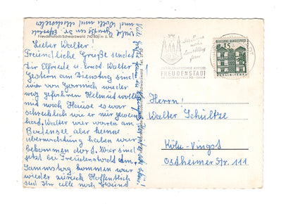 Ansichtskarte Freudenstadt im Schwarzwald / J1-68