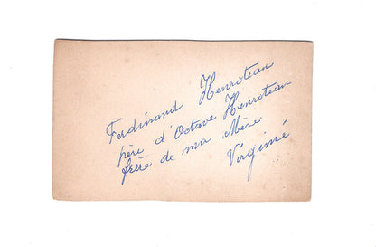 Fotografie Herrenportrait / benannt - unbekannter Ort 1870er