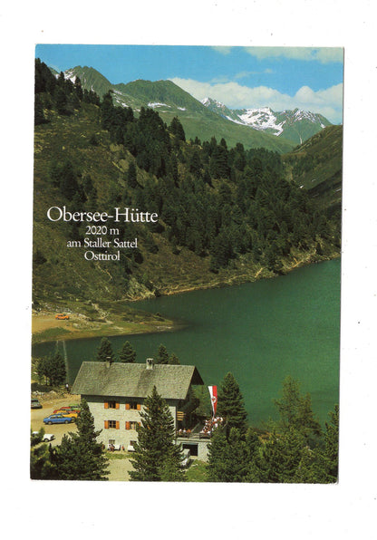 Ansichtskarte Obersee-Hütte am Staller Sattel / Osttirol / Österreich / N1-67