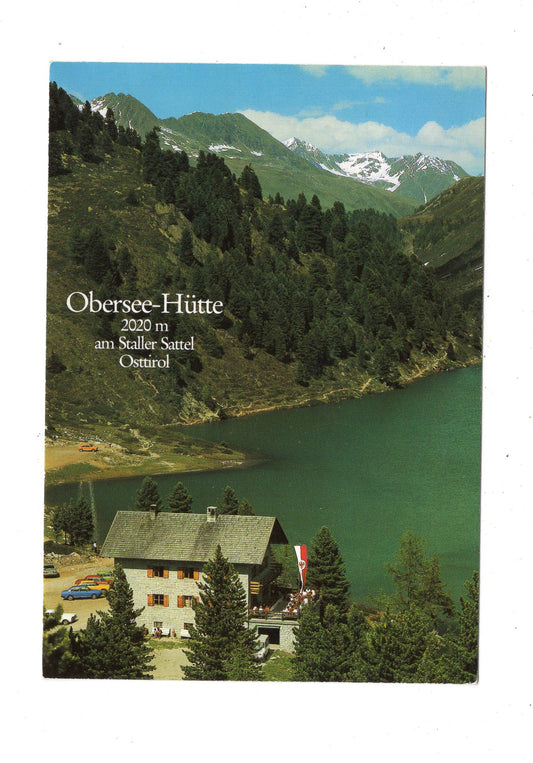 Ansichtskarte Obersee-Hütte am Staller Sattel / Osttirol / Österreich / N1-67