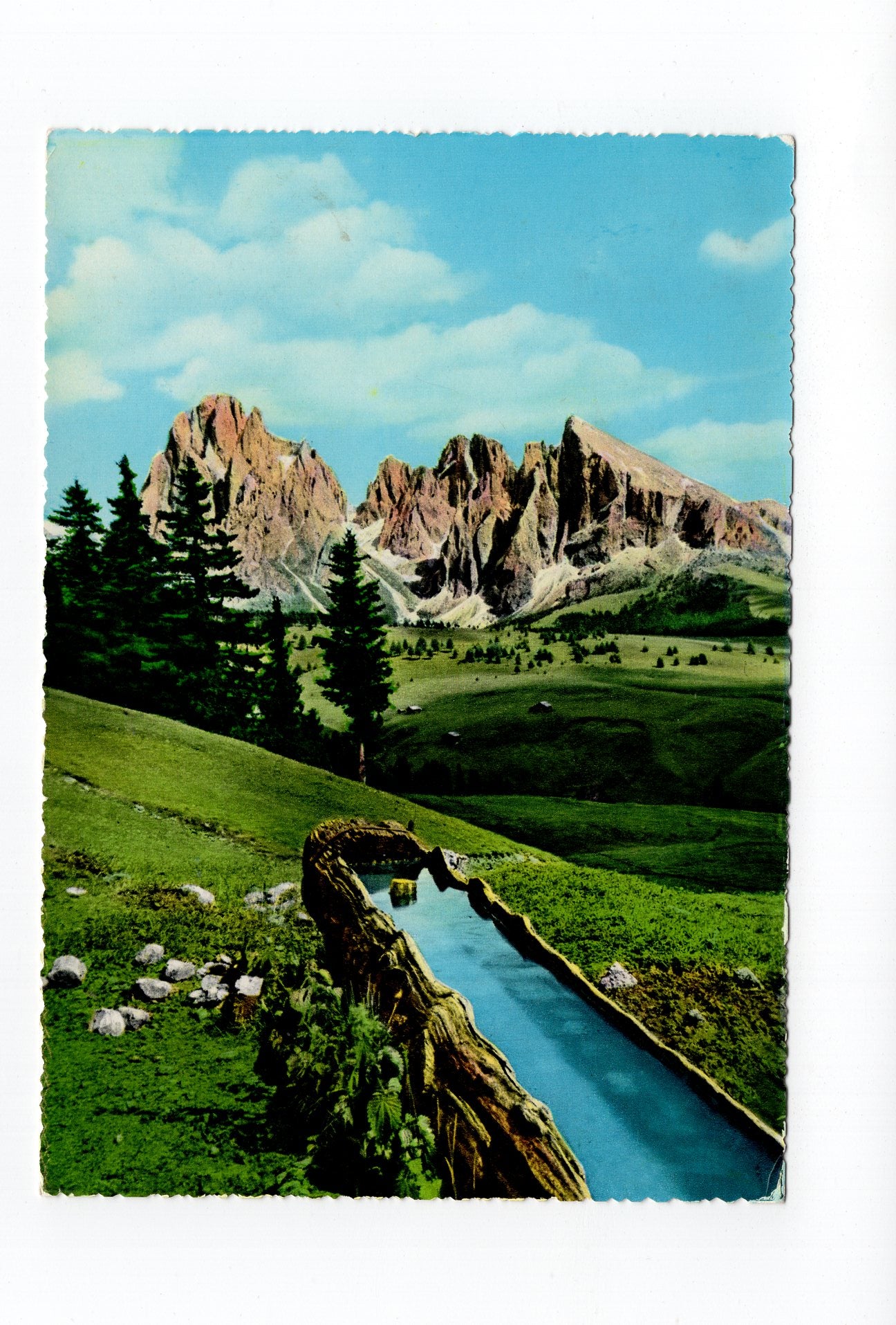 Ansichtskarte Dolomiten / Seiseralm / Südtirol / Italien