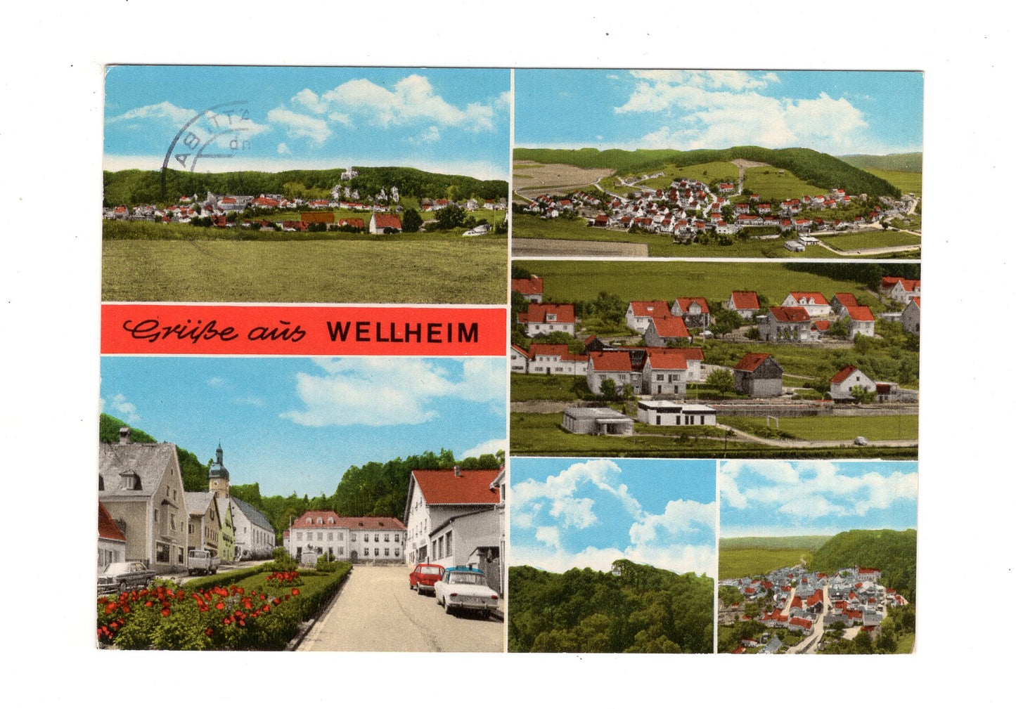Ansichtskarte Grüße aus Wellheim