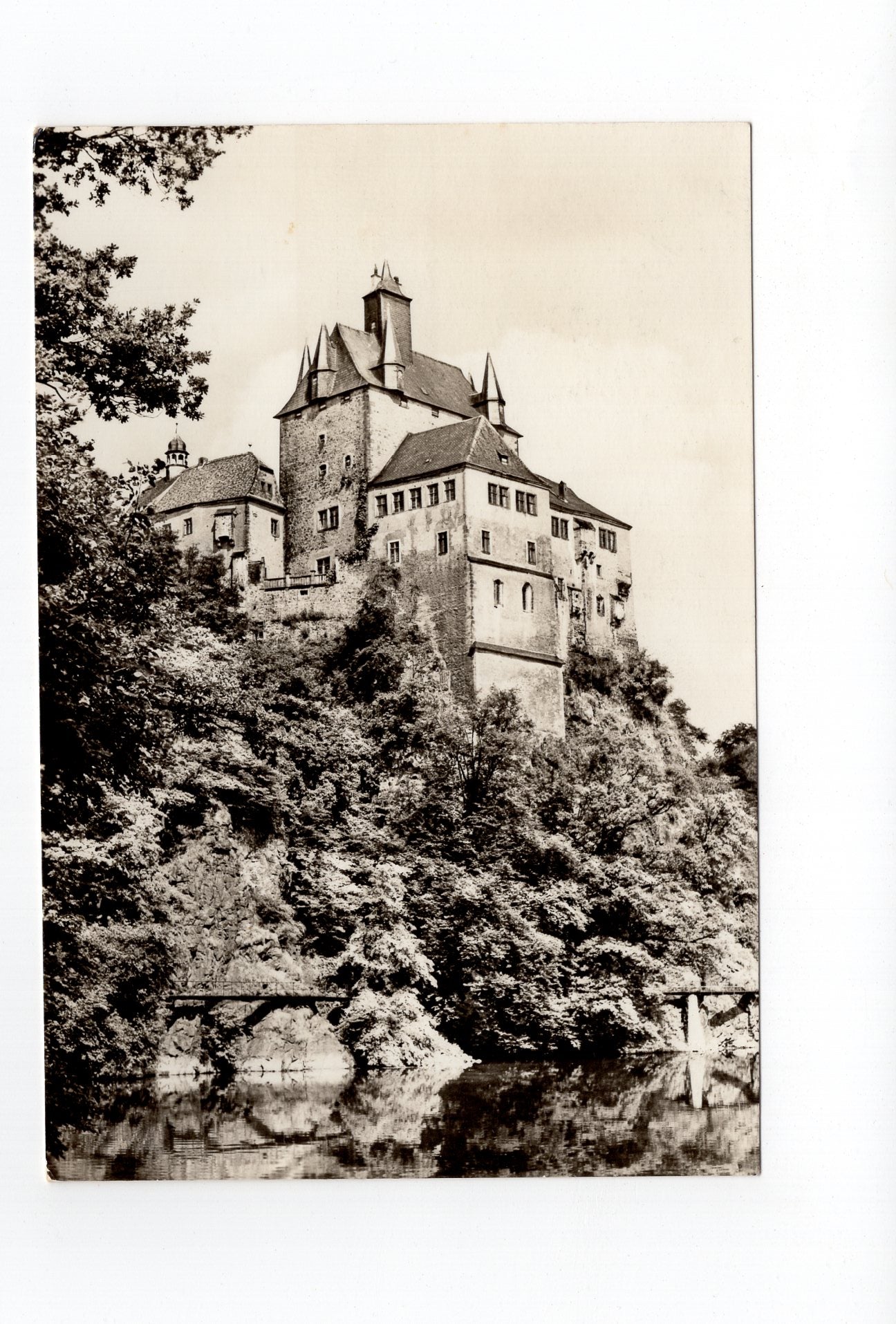 Ansichtskarte Burg Kriebstein im Zschopautal