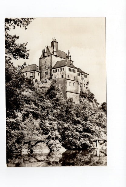 Ansichtskarte Burg Kriebstein im Zschopautal