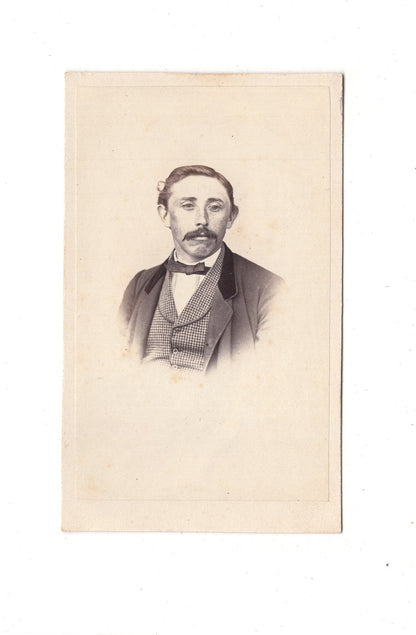 Fotografie Herrenportrait - Coburg um 1860 / CDV C1-24