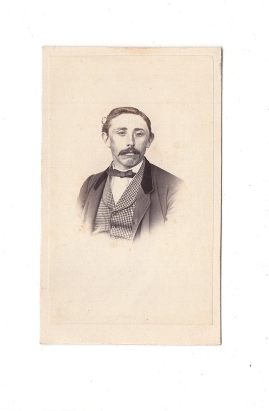 Fotografie Herrenportrait - Coburg um 1860 / CDV C1-24