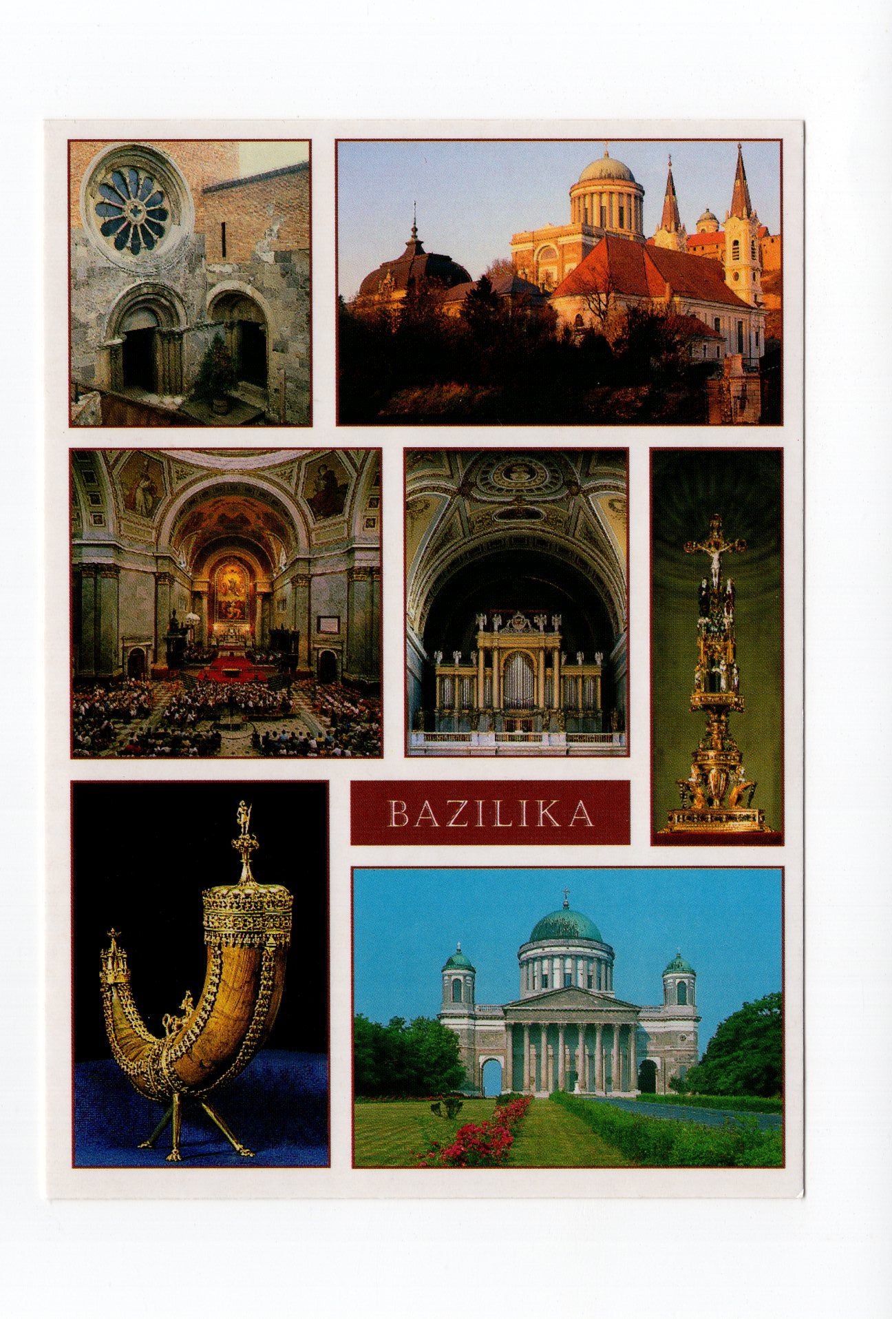 Ansichtskarte Esztergom / Basilika / Ungarn