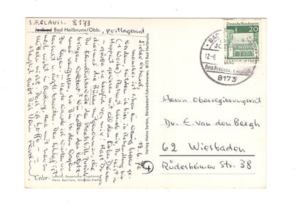 Ansichtskarte Bad Heilbrunn / Oberbayern