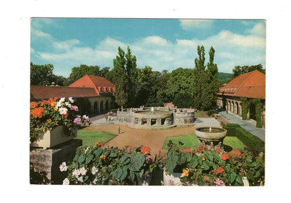 Ansichtskarte Bad Nauheim / Sprudelhof