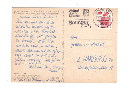 Ansichtskarte Feiertage / Frohe Weihnachten / K1-63