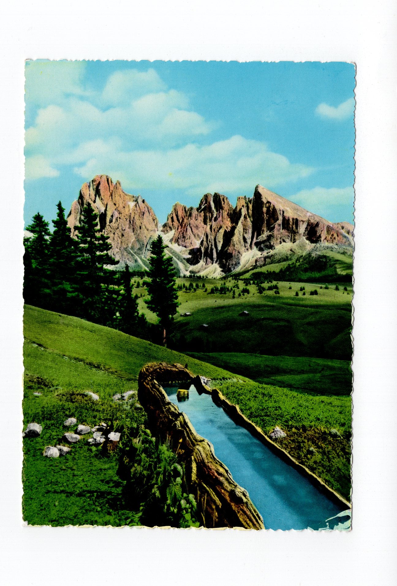 Ansichtskarte Dolomiten / Seiseralm / Südtirol / Italien