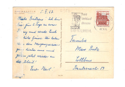 Ansichtskarte Bad Nauheim / Sprudelhof