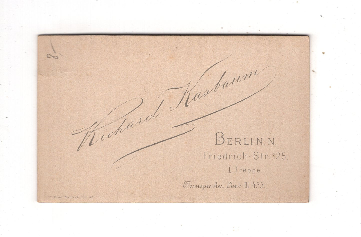 Fotografie Niedliches kleines Kind - Berlin 1890er