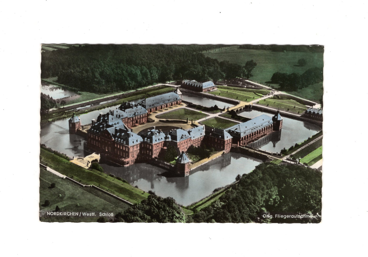 Ansichtskarte Nordkirchen / Westfalen / Schloss