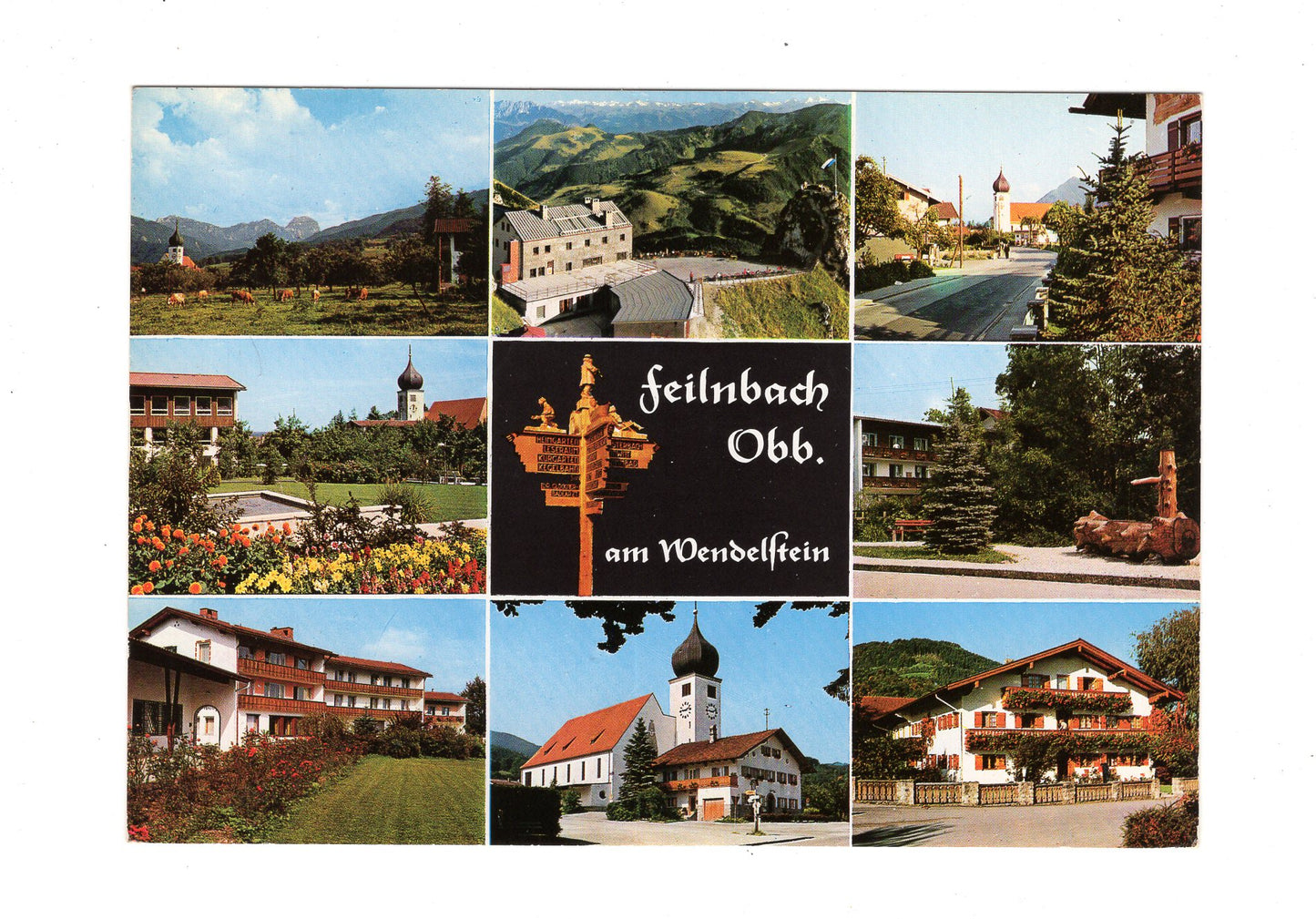 Ansichtskarte Bad Feilnbach am Wendelstein / Oberbayern