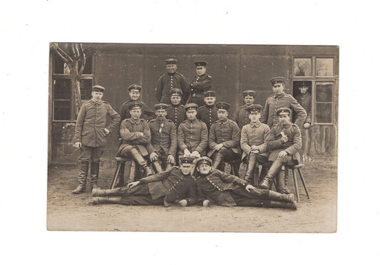 Ansichtskarte Gruppenbild Soldaten - Dörnitz