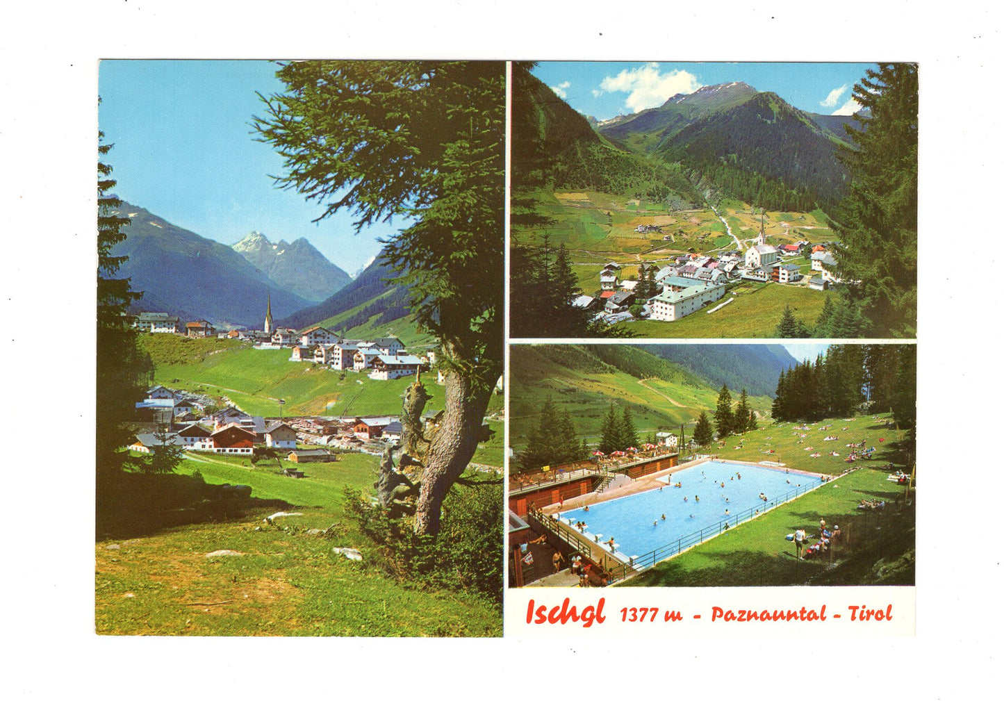 Ansichtskarte Ischgl / Paznauntal / Tirol / Österreich
