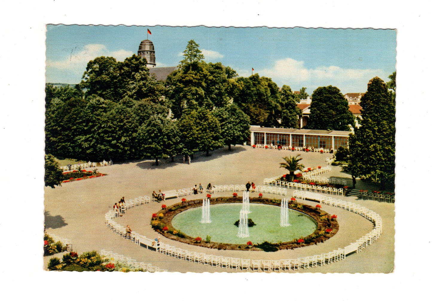 Ansichtskarte Bad Neuenahr / Kurpark